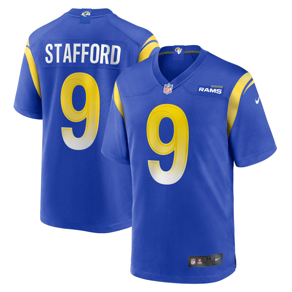 Youth Los Angeles Rams Matthew Stafford Game Jersey Royal Blue